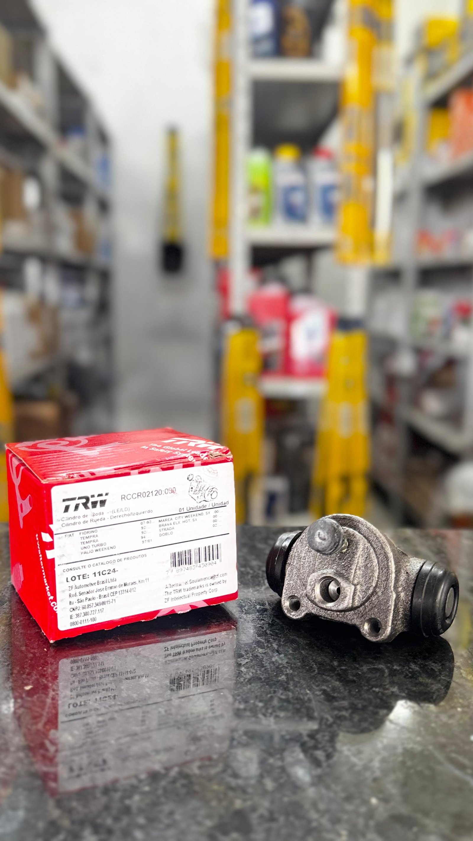 Cilindro de Roda (Burrinho de Freio)